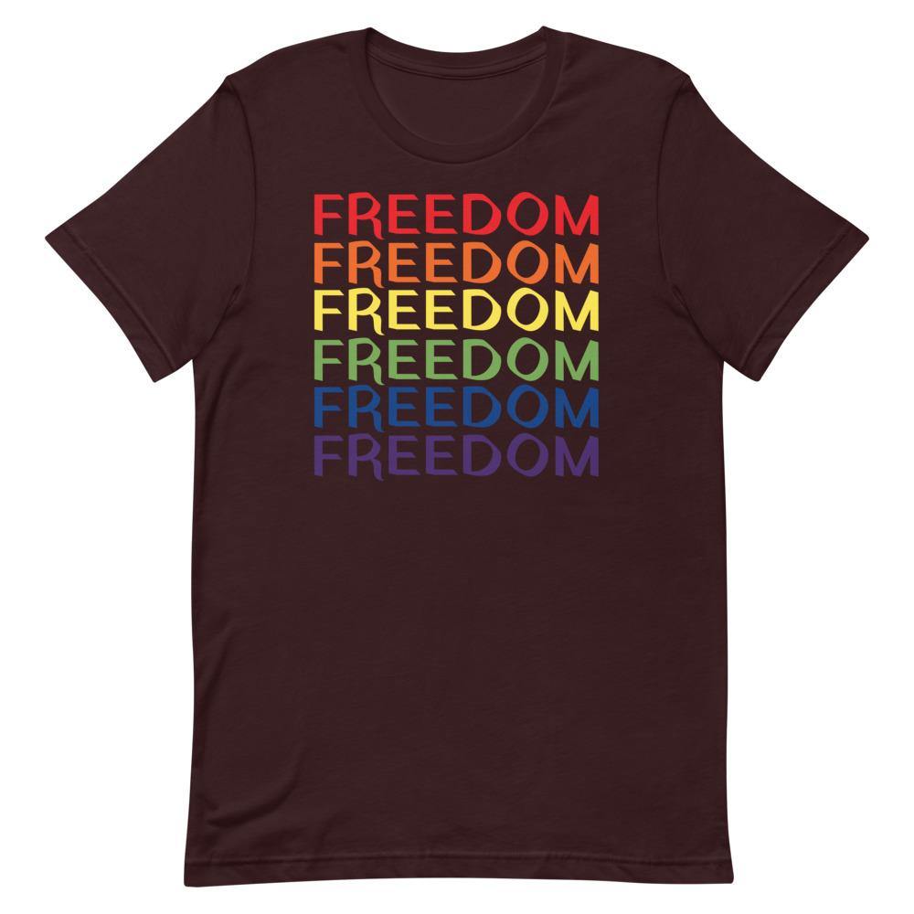 FREEDOM (LGBTQ PRIDE) Short-Sleeve Unisex T-Shirt