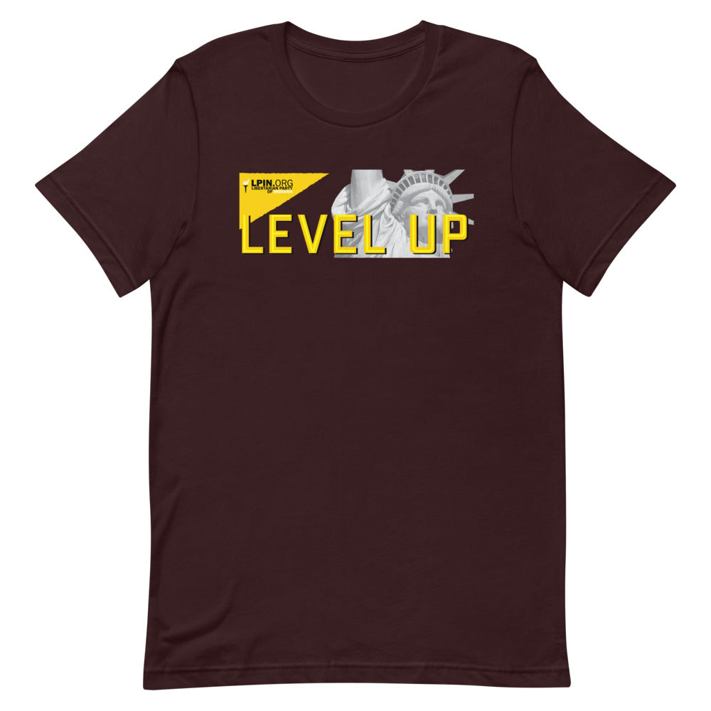 Level Up for Liberty LP Indiana Short-Sleeve Unisex T-Shirt