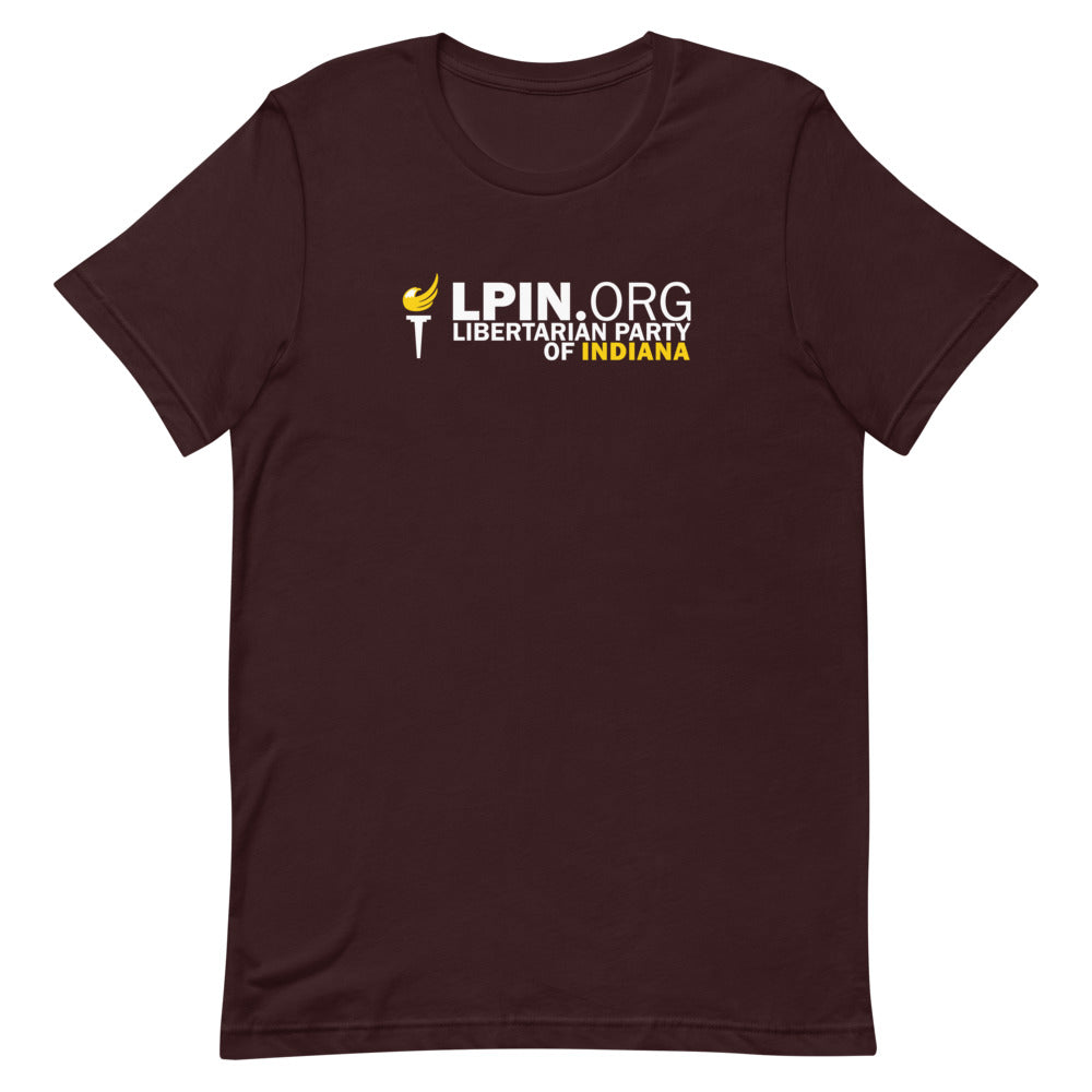 Libertarian Party of Indiana Short-Sleeve Unisex T-Shirt