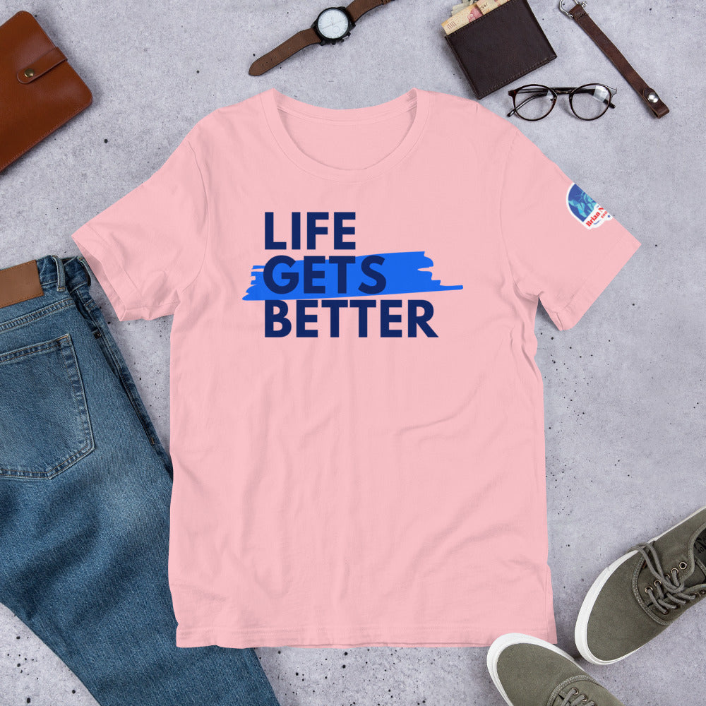 Life Gets Better (The Brian Nichols Show) Short-Sleeve Unisex T-Shirt