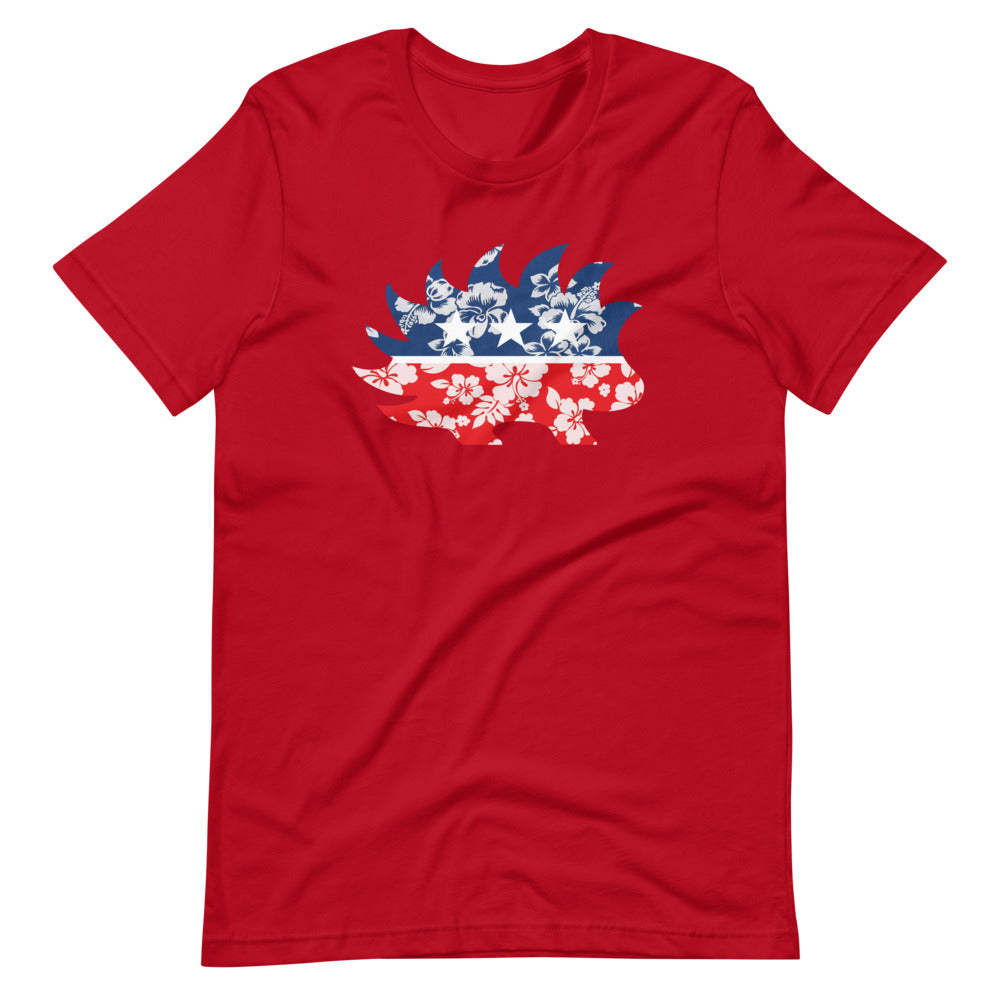 Hawaiian Porcupine Short-Sleeve Unisex T-Shirt