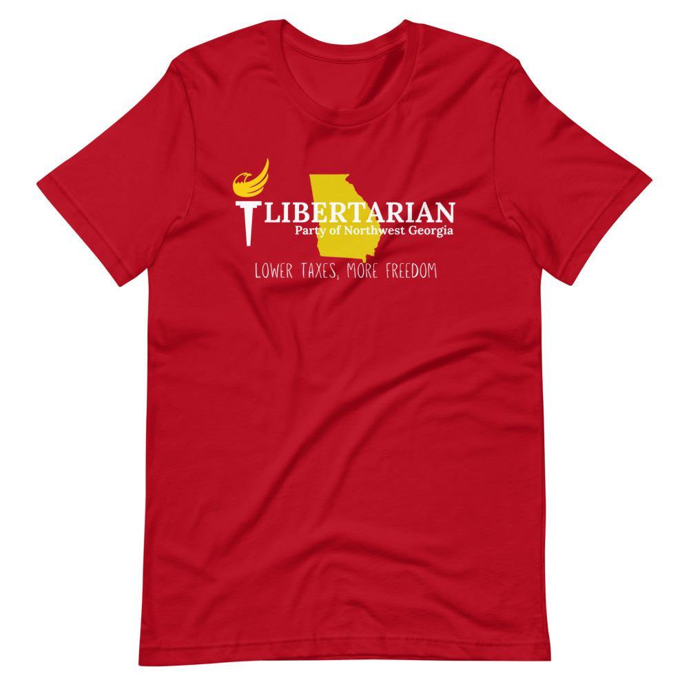 Libertarian Party of North West Georgia Short-Sleeve Unisex T-Shirt