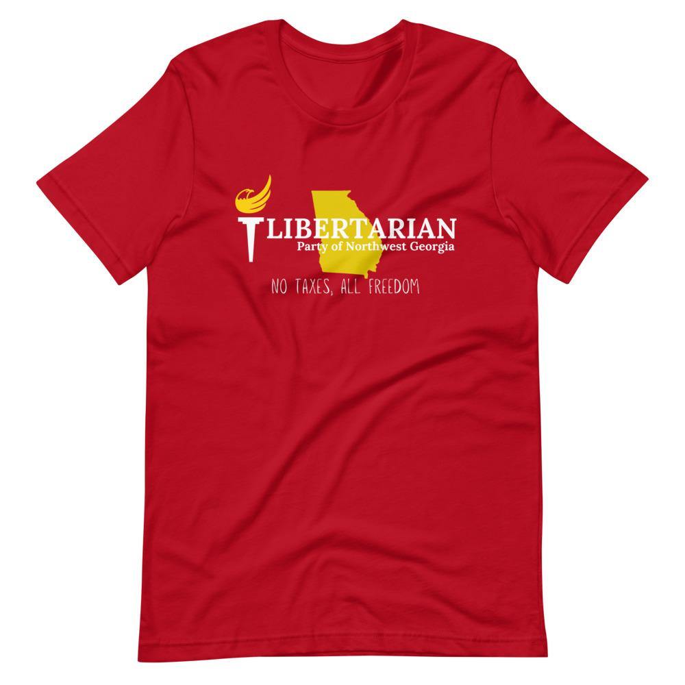 Libertarian Party of North West Georgia Short-Sleeve Unisex T-Shirt