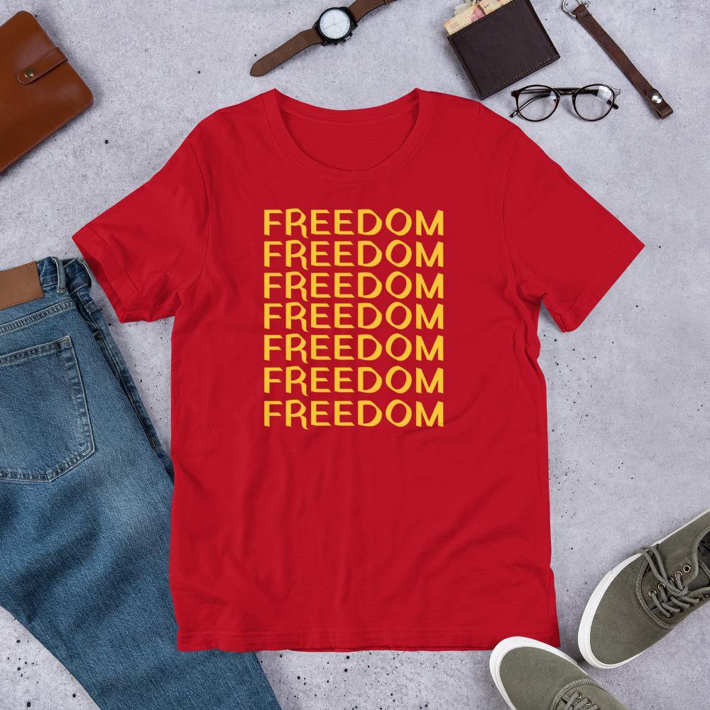 FREEDOM Short-Sleeve Unisex T-Shirt
