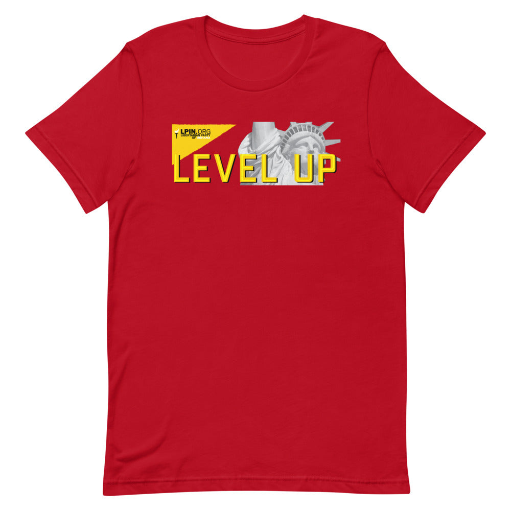 Level Up for Liberty LP Indiana Short-Sleeve Unisex T-Shirt