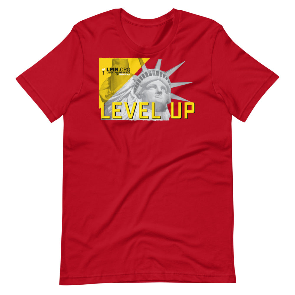 Level Up for Liberty LP Indiana Short-Sleeve Unisex T-Shirt