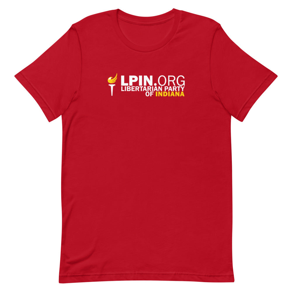 Libertarian Party of Indiana Short-Sleeve Unisex T-Shirt