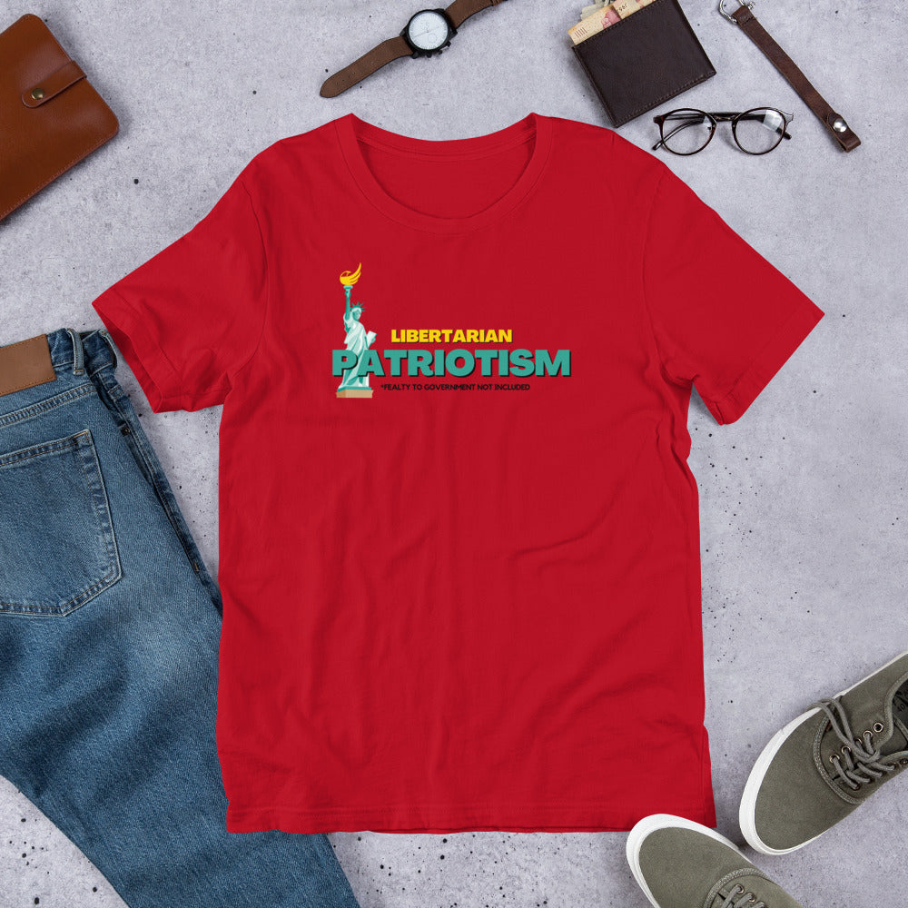 Libertarian Patriotism Alaska LP Short-Sleeve Unisex T-Shirt