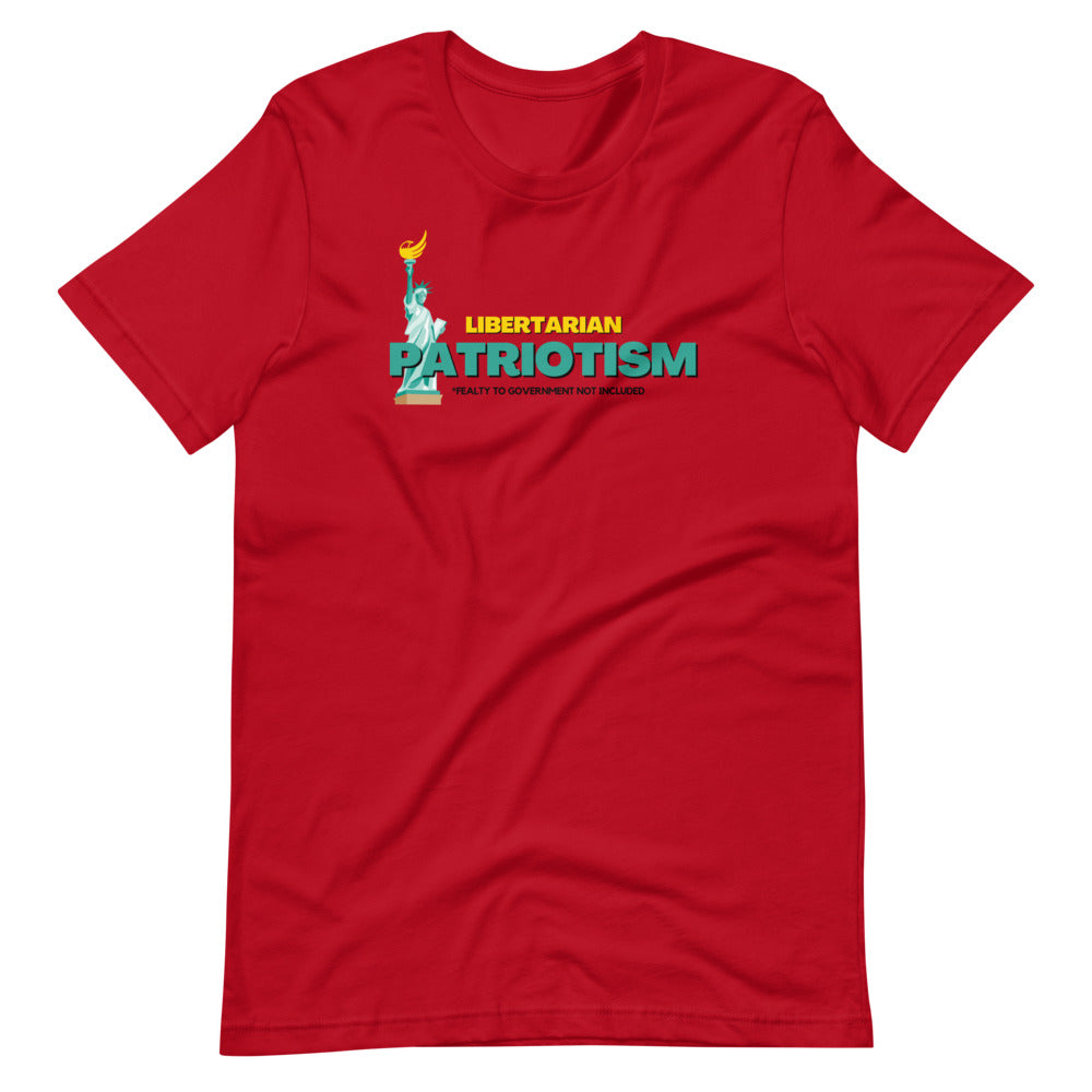 Libertarian Patriotism Alaska LP Short-Sleeve Unisex T-Shirt