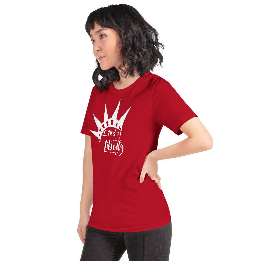 Lady Liberty Short-Sleeve Unisex T-Shirt