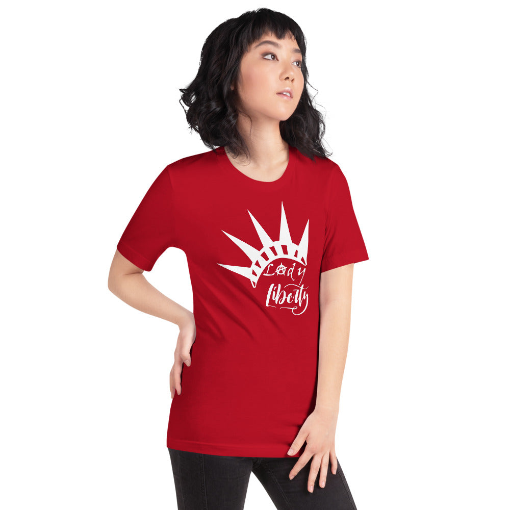 Lady Liberty Short-Sleeve Unisex T-Shirt