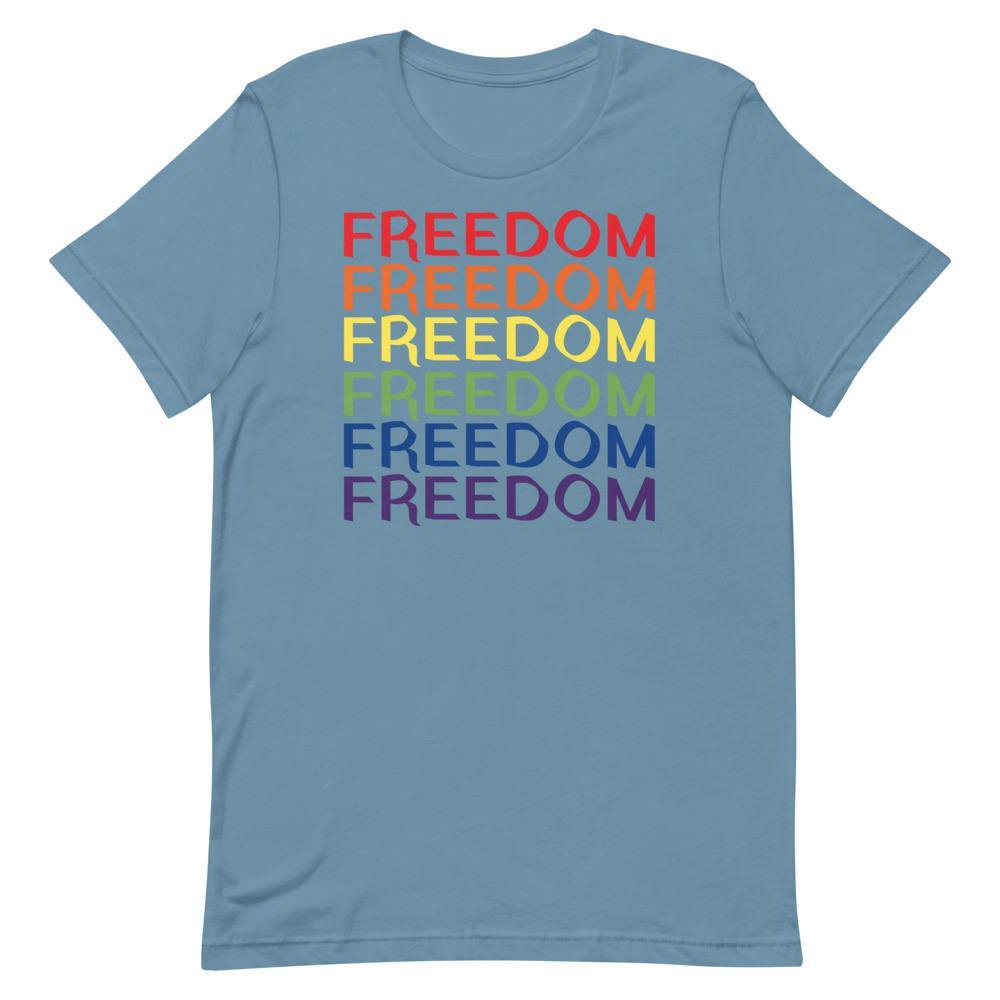 FREEDOM (LGBTQ PRIDE) Short-Sleeve Unisex T-Shirt