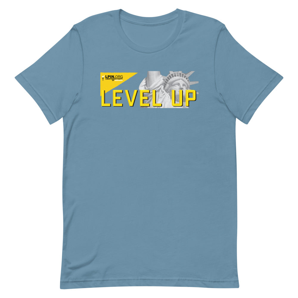 Level Up for Liberty LP Indiana Short-Sleeve Unisex T-Shirt