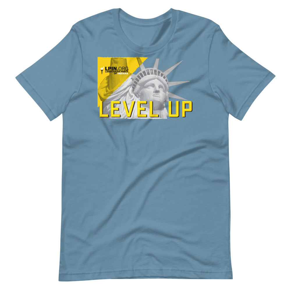 Level Up for Liberty LP Indiana Short-Sleeve Unisex T-Shirt