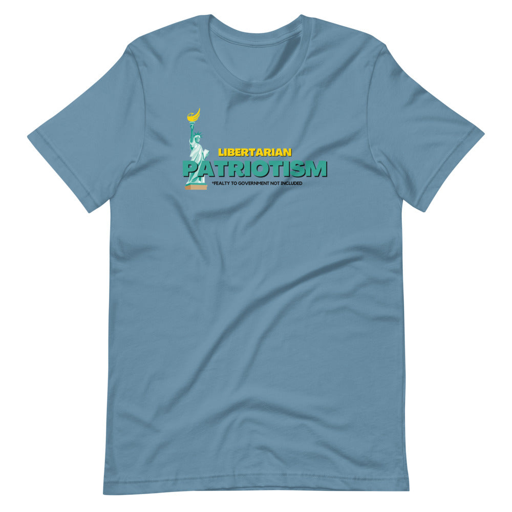 Libertarian Patriotism Alaska LP Short-Sleeve Unisex T-Shirt