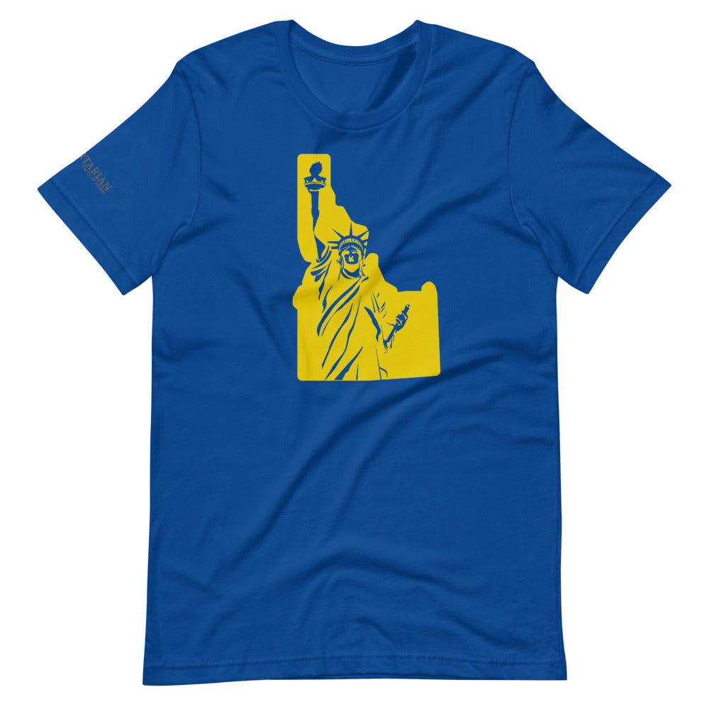 Lady Liberty Idaho Short-Sleeve Unisex T-Shirt