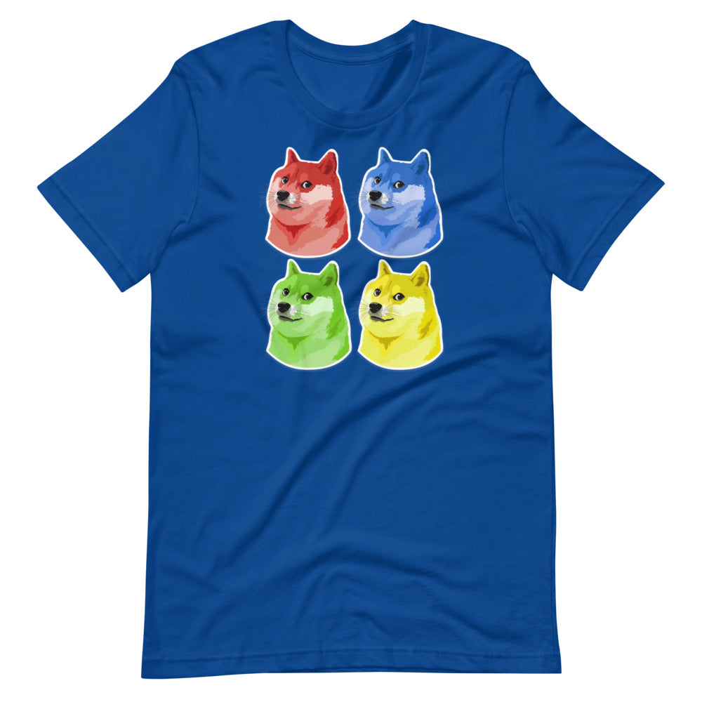 Doge Coin Short-Sleeve Unisex T-Shirt