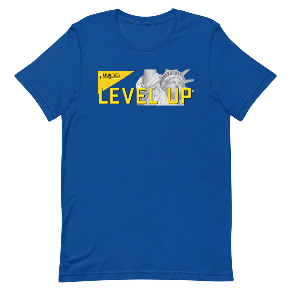 Level Up for Liberty LP Indiana Short-Sleeve Unisex T-Shirt