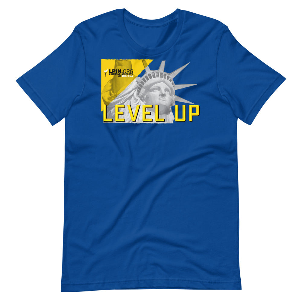 Level Up for Liberty LP Indiana Short-Sleeve Unisex T-Shirt