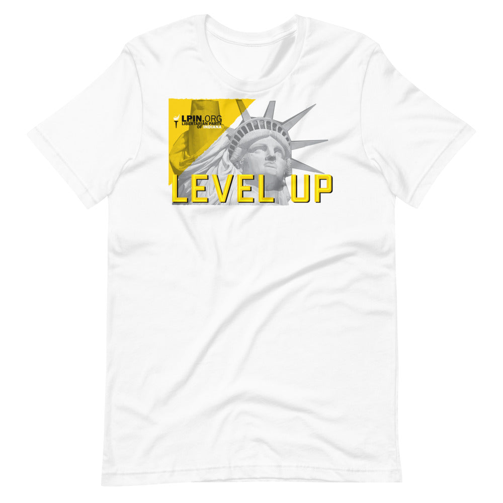 Level Up for Liberty LP Indiana Short-Sleeve Unisex T-Shirt