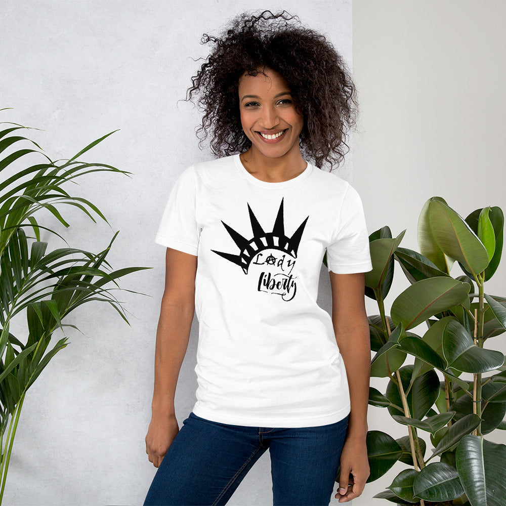 Lady Liberty Short-Sleeve Unisex T-Shirt