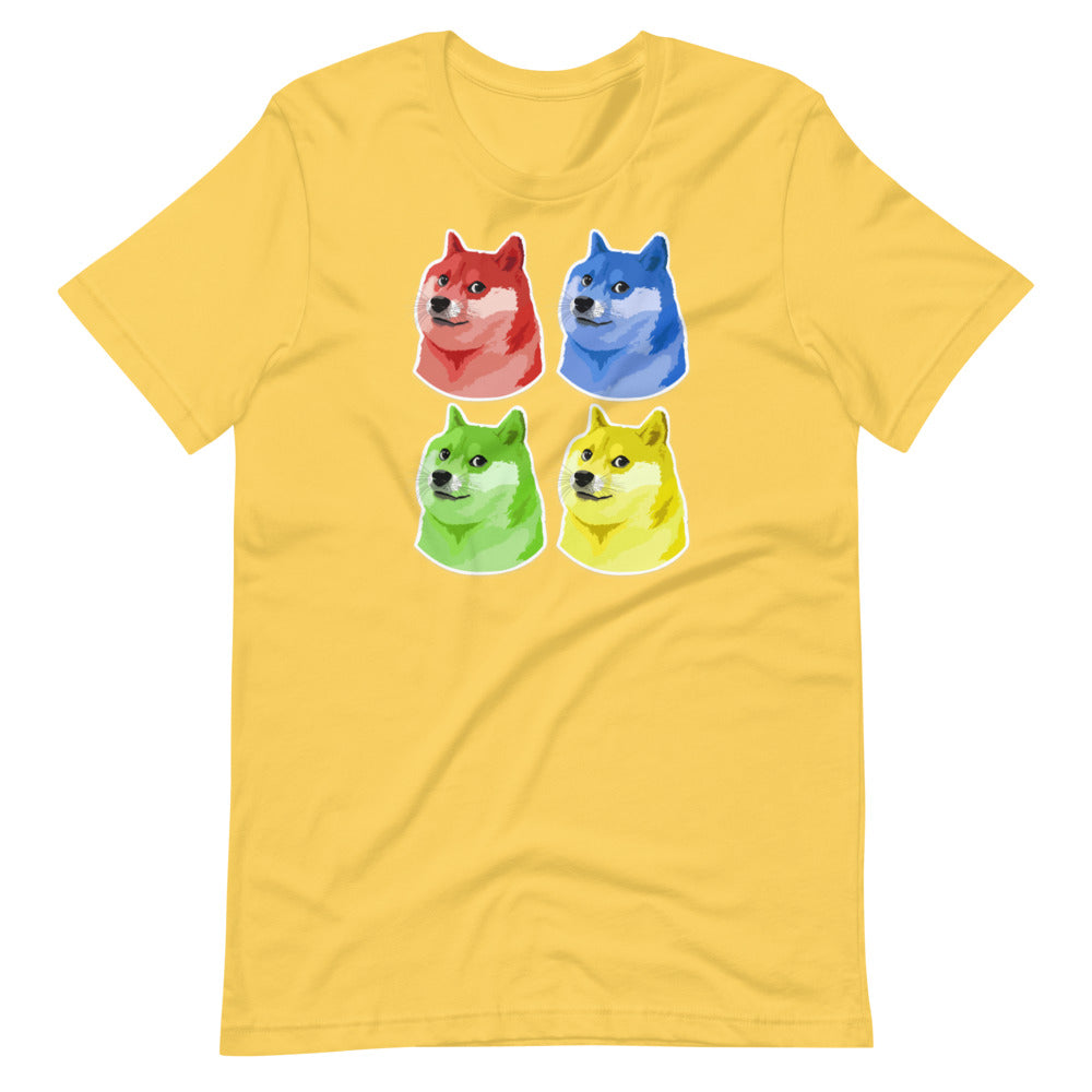 Doge Coin Short-Sleeve Unisex T-Shirt
