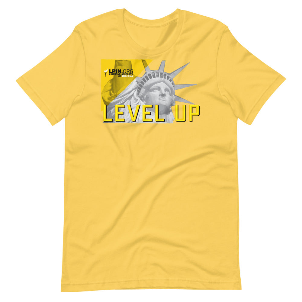 Level Up for Liberty LP Indiana Short-Sleeve Unisex T-Shirt