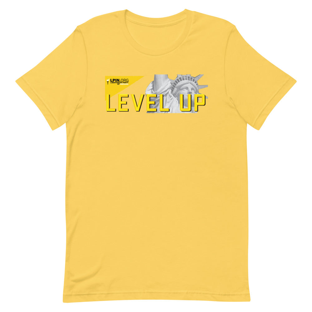 Level Up for Liberty LP Indiana Short-Sleeve Unisex T-Shirt