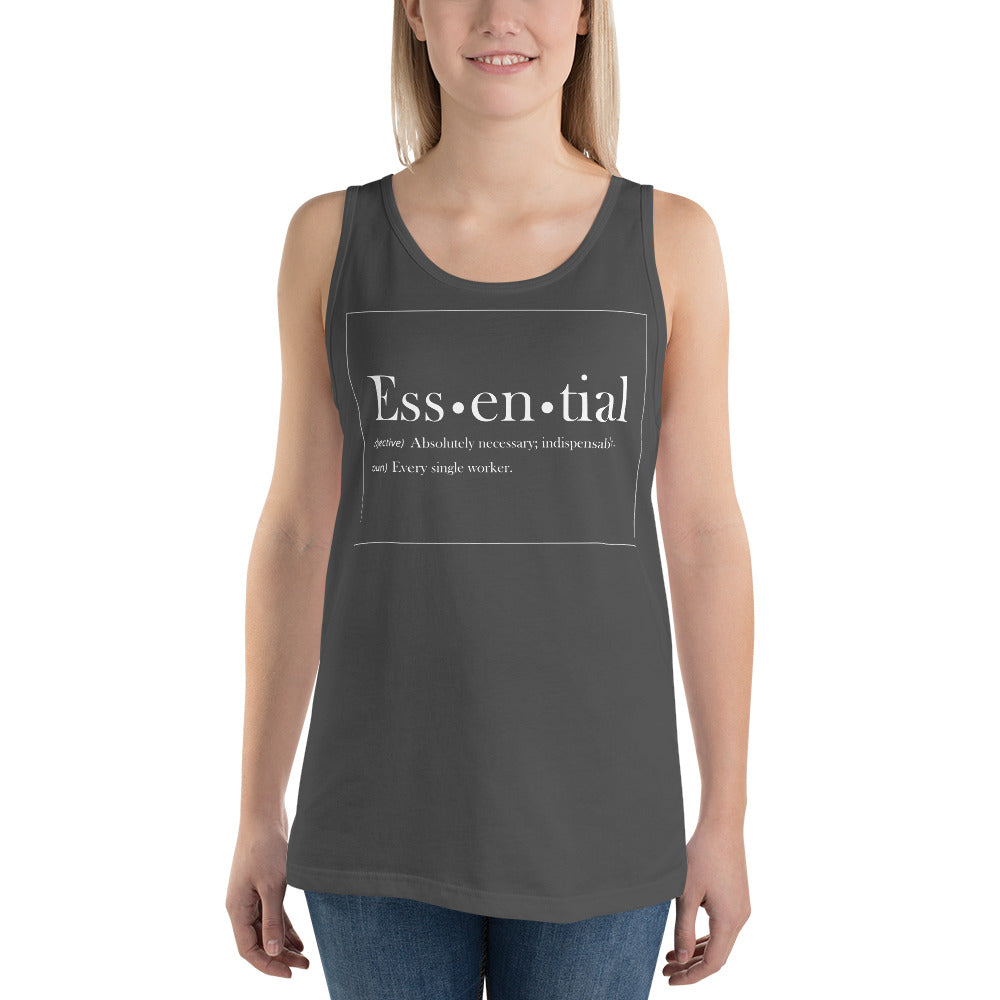 Essential (Ess-en-tial) Definition Unisex Tank Top