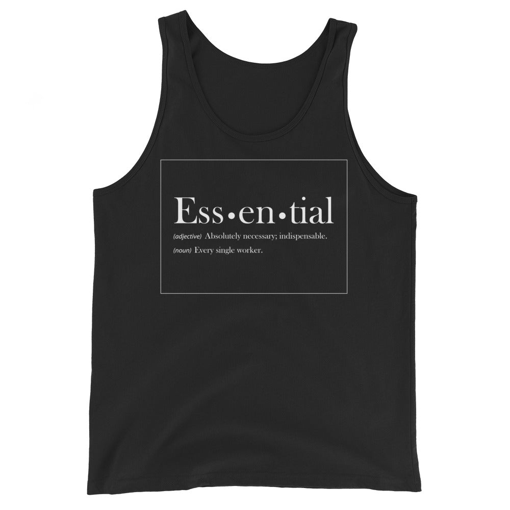 Essential (Ess-en-tial) Definition Unisex Tank Top
