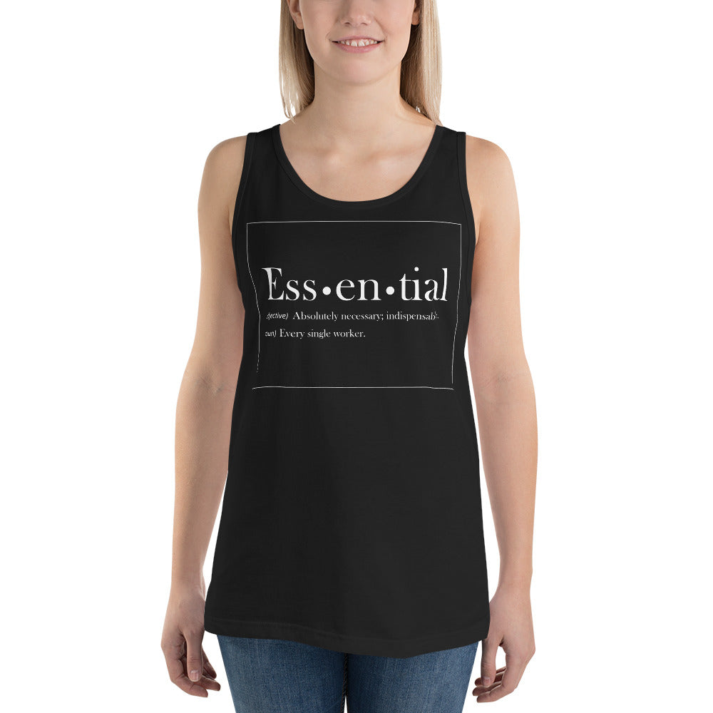 Essential (Ess-en-tial) Definition Unisex Tank Top