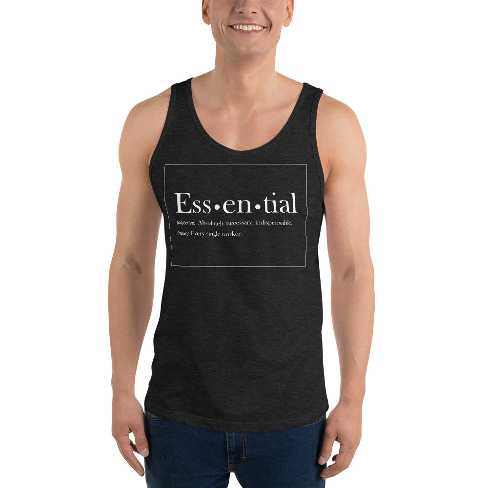 Essential (Ess-en-tial) Definition Unisex Tank Top