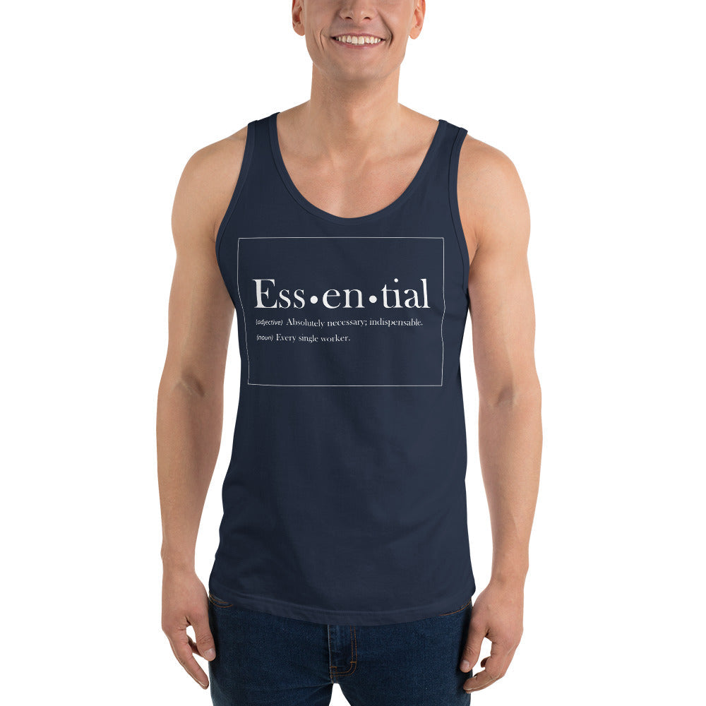 Essential (Ess-en-tial) Definition Unisex Tank Top