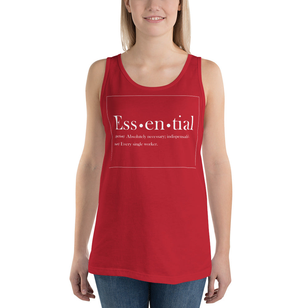 Essential (Ess-en-tial) Definition Unisex Tank Top