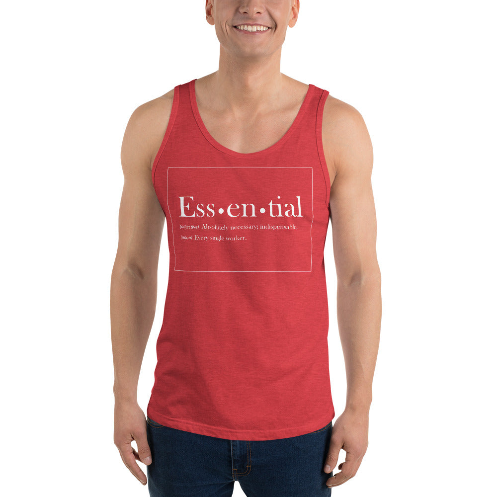 Essential (Ess-en-tial) Definition Unisex Tank Top