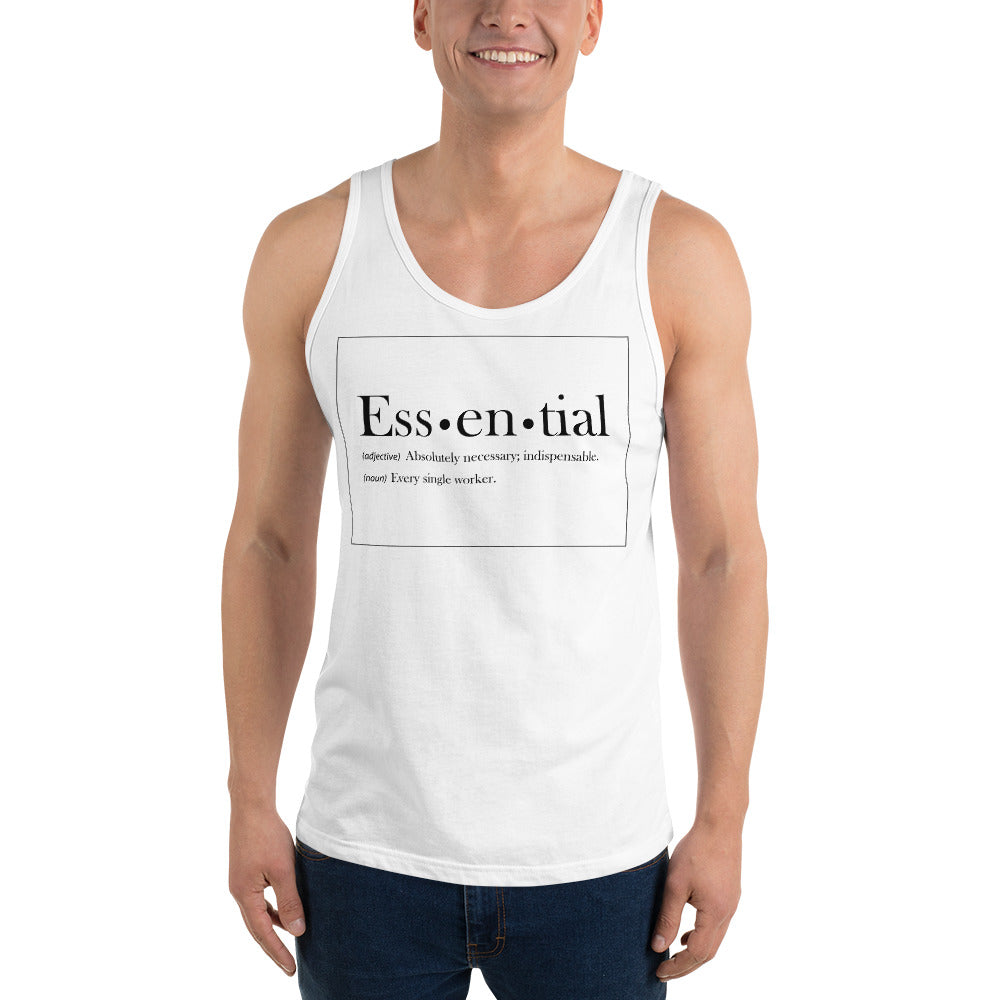 Essential (Ess-en-tial) Definition Unisex Tank Top
