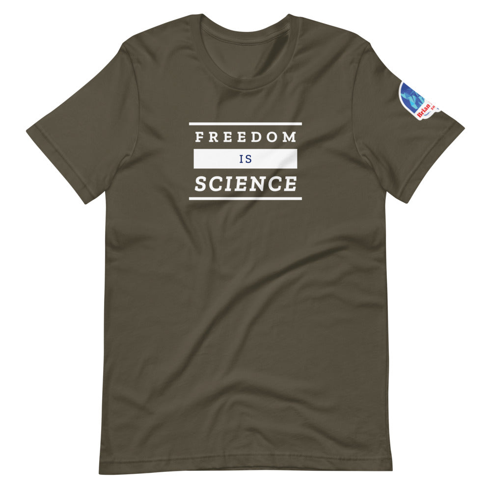 Freedom is Science Short-Sleeve Unisex T-Shirt