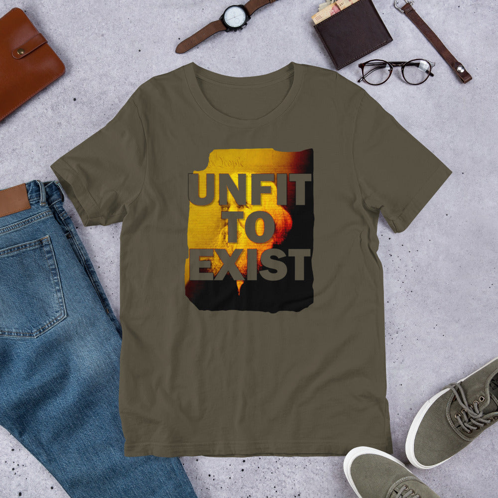 UNFIT to Exist Lysander SPooner Short-Sleeve Unisex T-Shirt