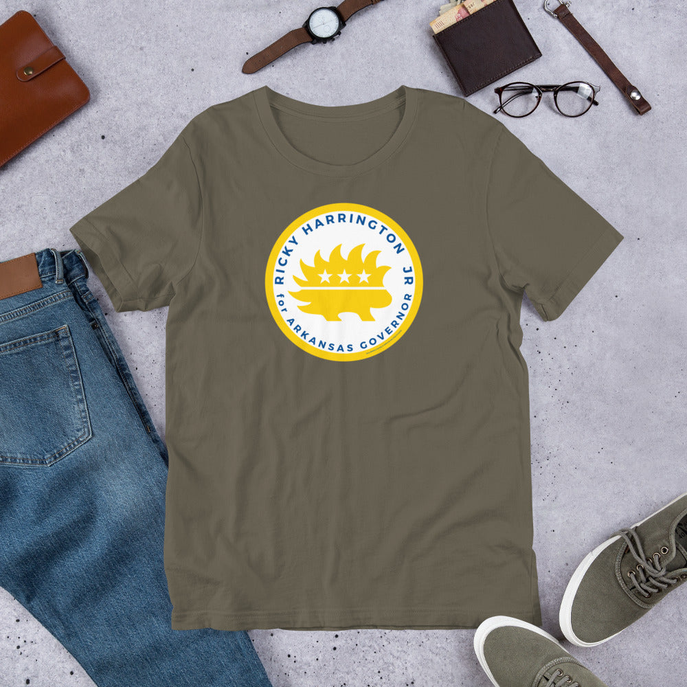 Ricky Harrington for Governor Arkansas Unisex t-shirt
