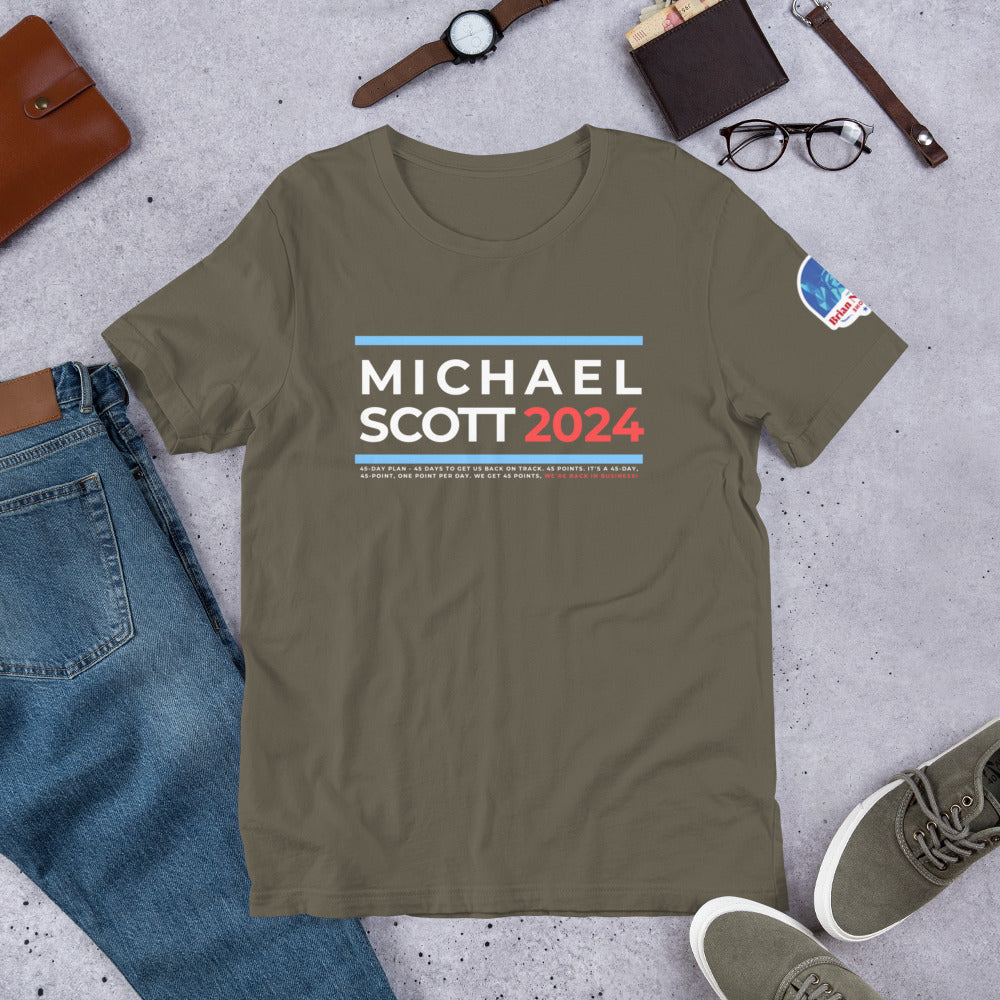 Michael Scott 2024 Unisex t-shirt