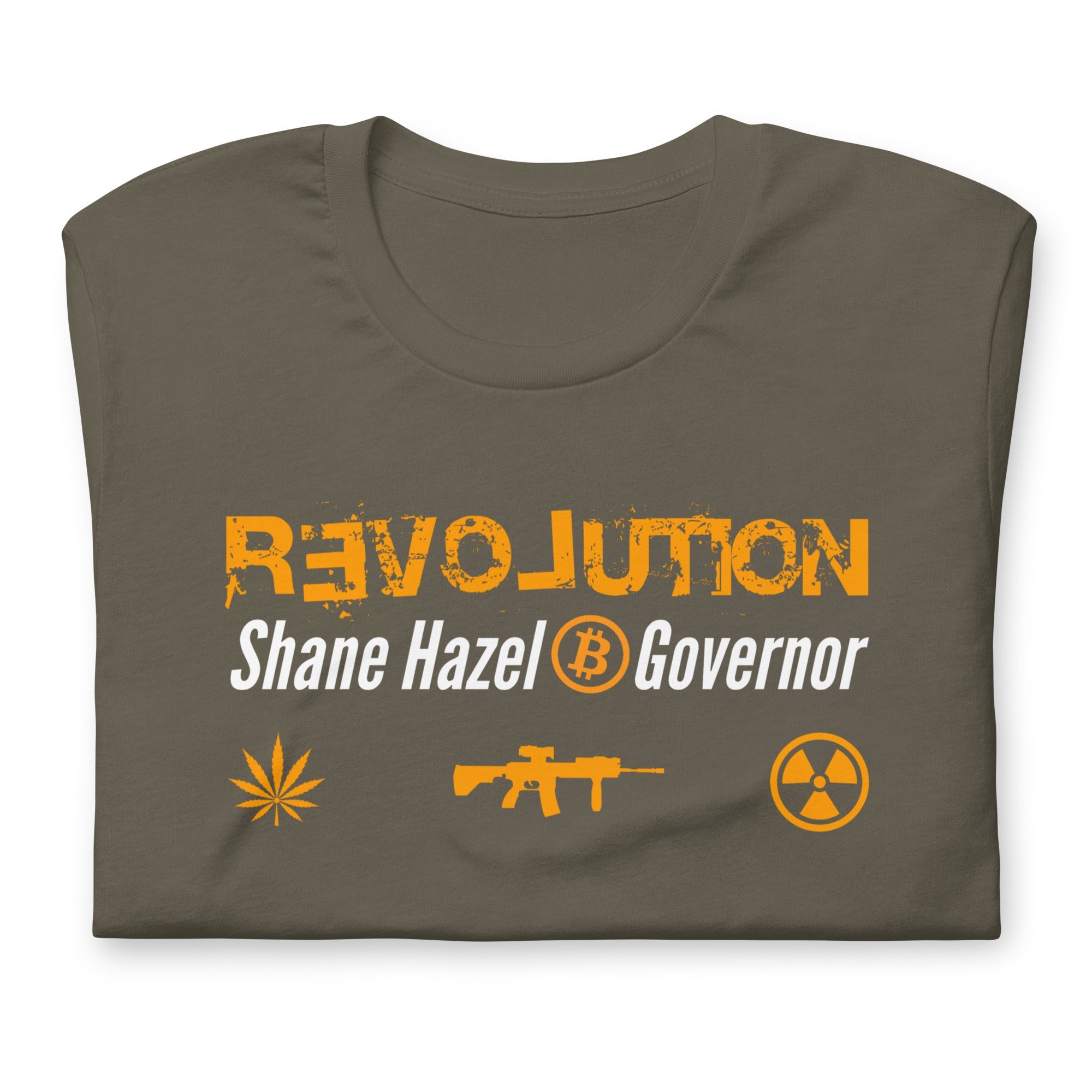Revolution - Shane Hazel for Governor Unisex t-shirt