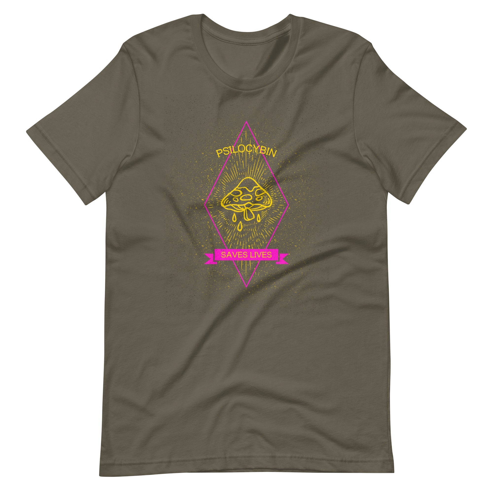 Psilocybin Saves Lives Short-Sleeve Unisex T-Shirt
