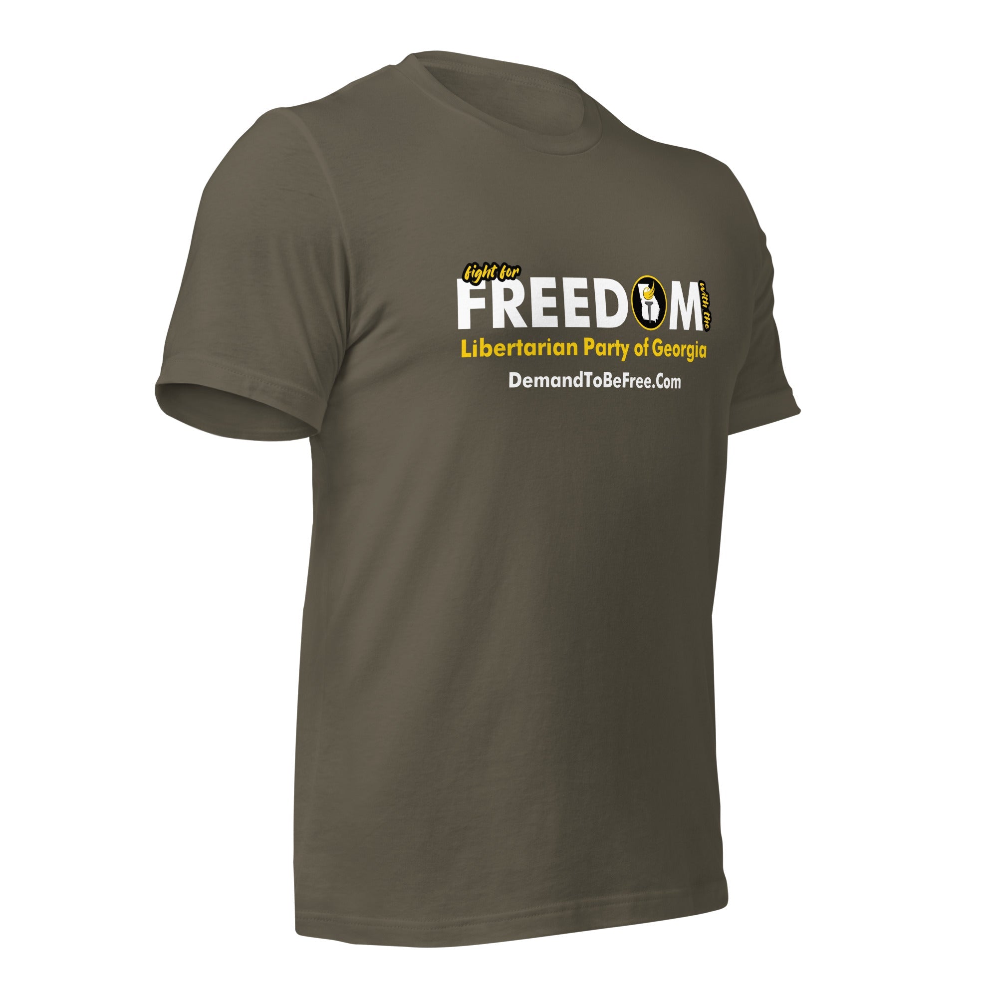 Fight for Freedom Libertarian Party of Georgia Unisex t-shirt
