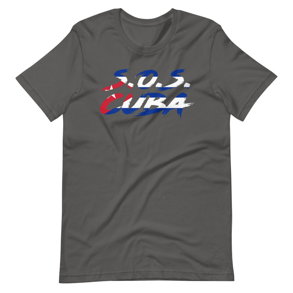 S.O.S Cuba Short-Sleeve Unisex T-Shirt