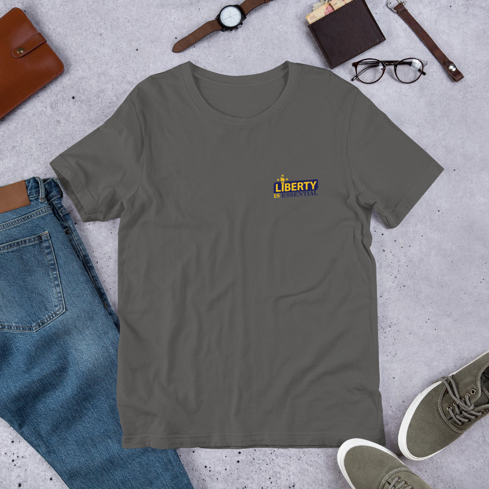 Liberty is Essential Short-Sleeve Unisex T-Shirt