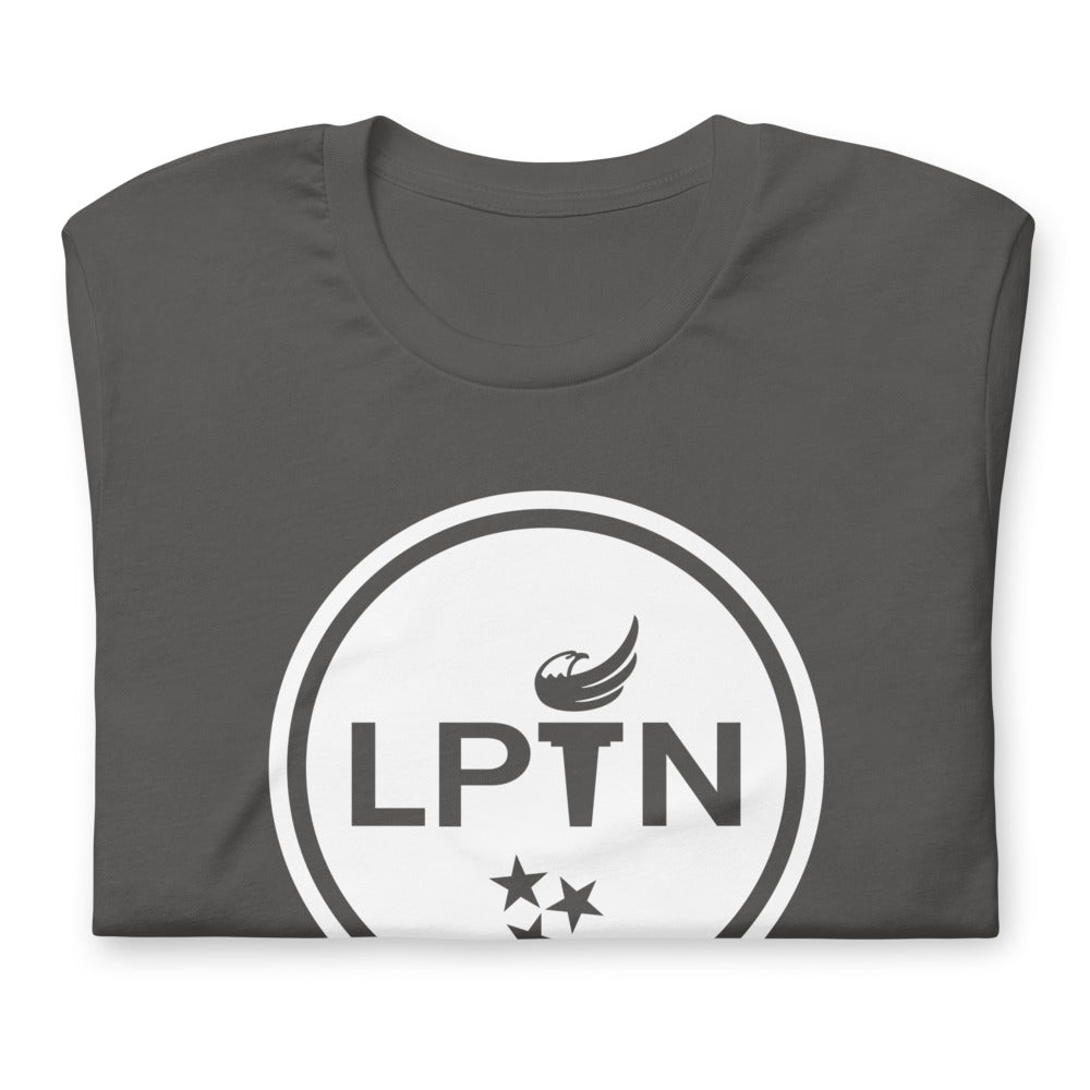 LPTN Logo (White) Short-sleeve unisex t-shirt
