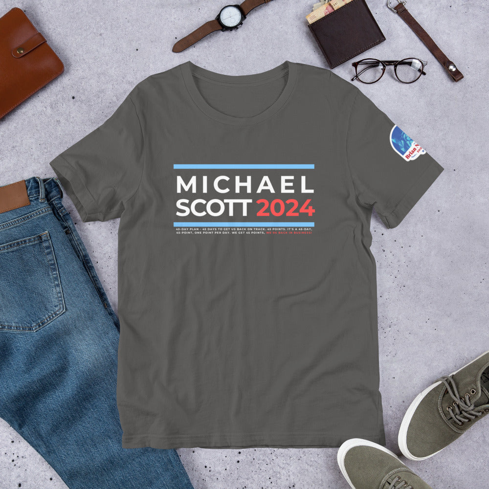 Michael Scott 2024 Unisex t-shirt