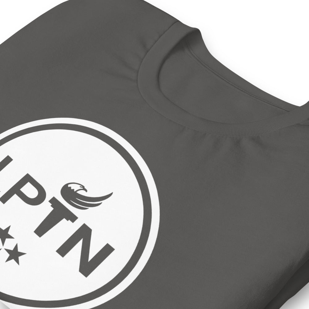 LPTN Logo (White) Short-sleeve unisex t-shirt