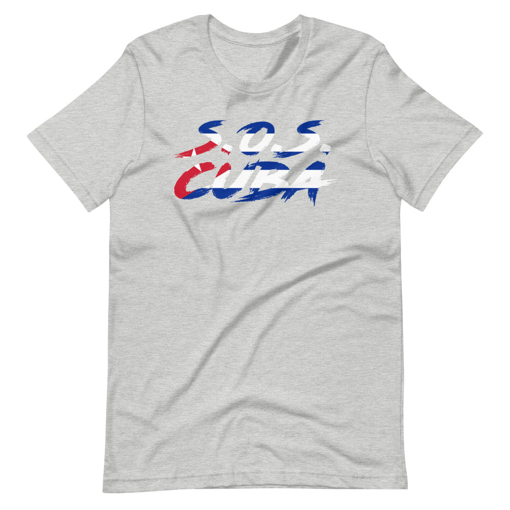 S.O.S Cuba Short-Sleeve Unisex T-Shirt