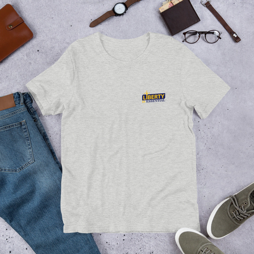 Liberty is Essential Short-Sleeve Unisex T-Shirt